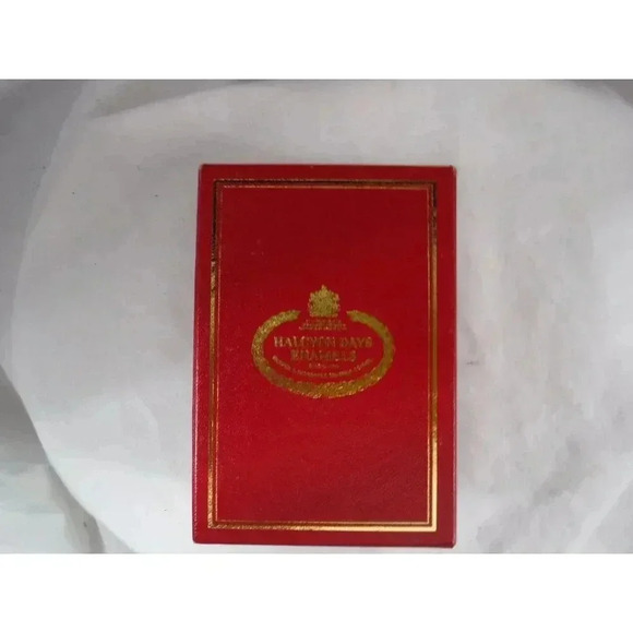 Enamel Box, Halcyon Days, Christmas 1990,  Snuff Box, Pill Box, Jewelry Trinket - Picture 2 of 7